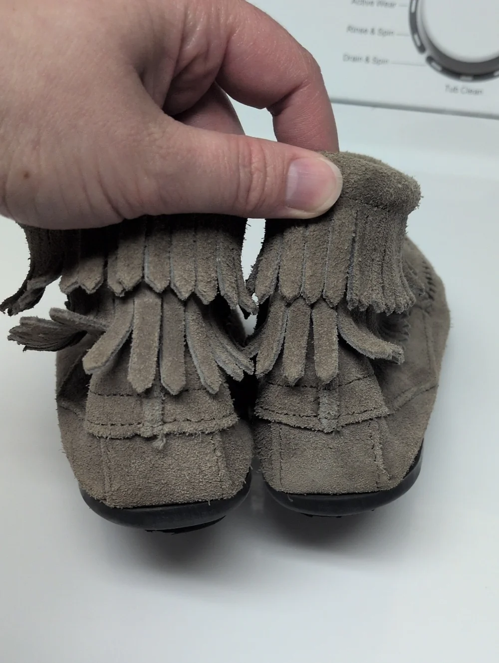 Minnetonka soft suede
